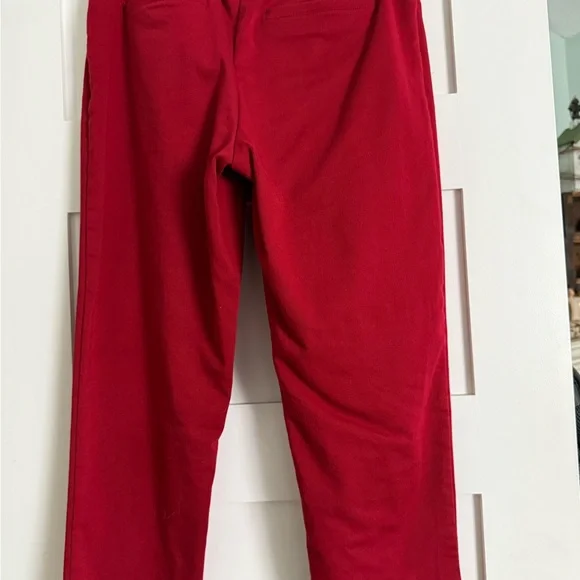 Croft & Barrow Red Effortless Stretch Pants - Picture 2 of 5